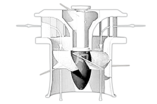 Axial Flow Turbine Sketch