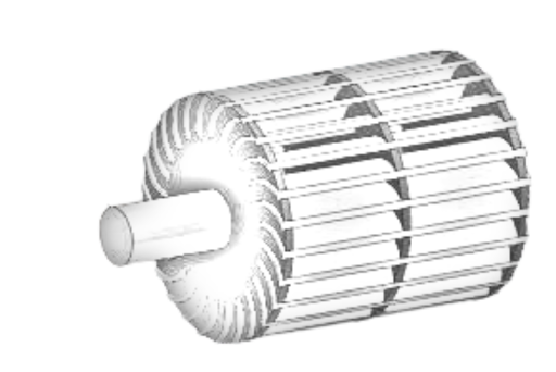 Cross Flow Turbine Sketch