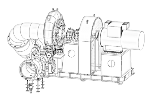 Francis Turbine Sketch