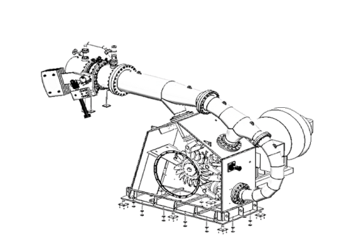 Pelton Turbine Sketch